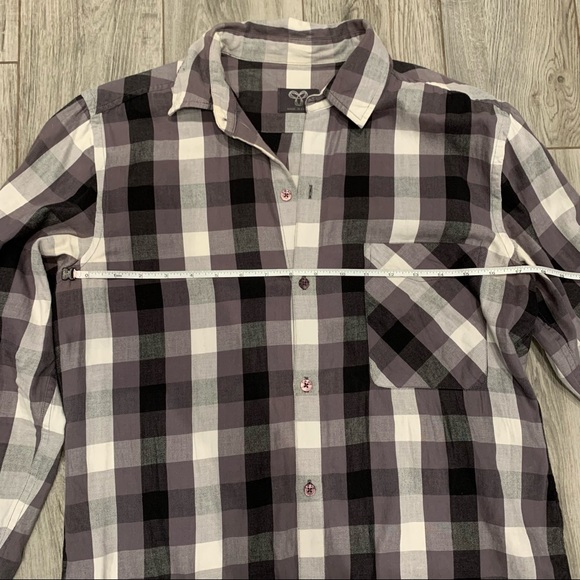 TNA Women’s Plaid Oversize Fit Button Up, Small - Picture 6 of 9